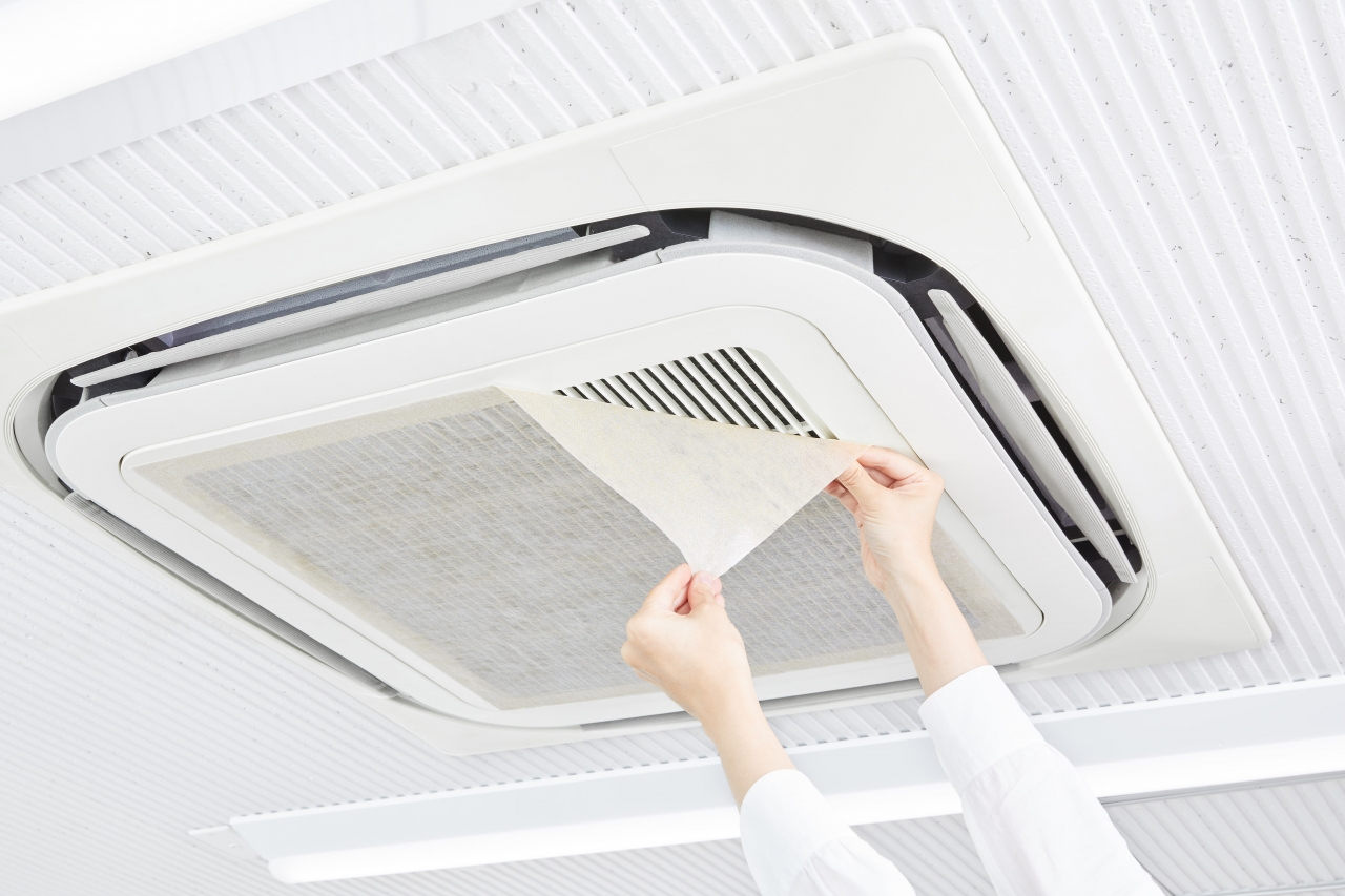 フィルターを貼り付ける